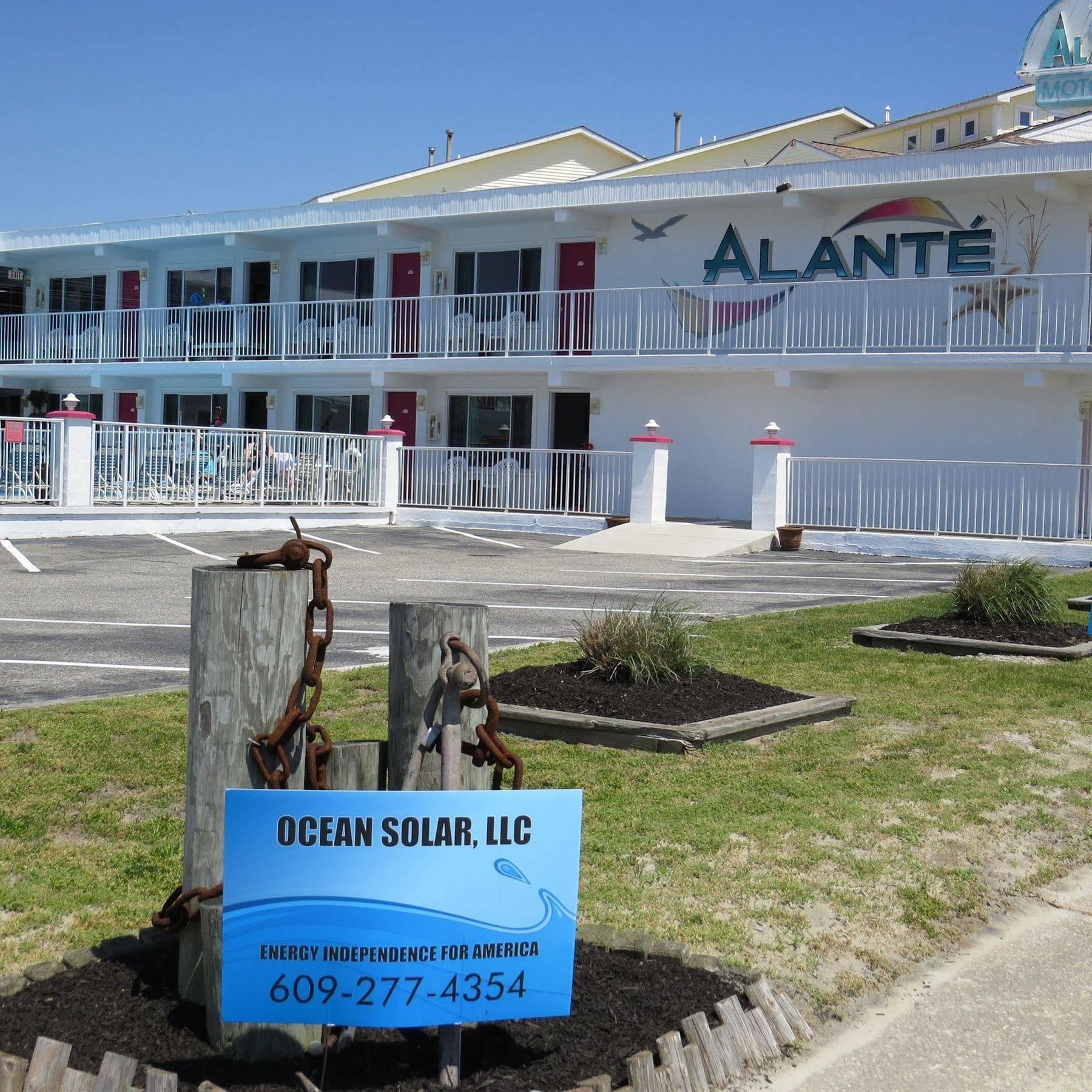 Alante Oceanfront Motor Hotel North Wildwood Kültér fotó