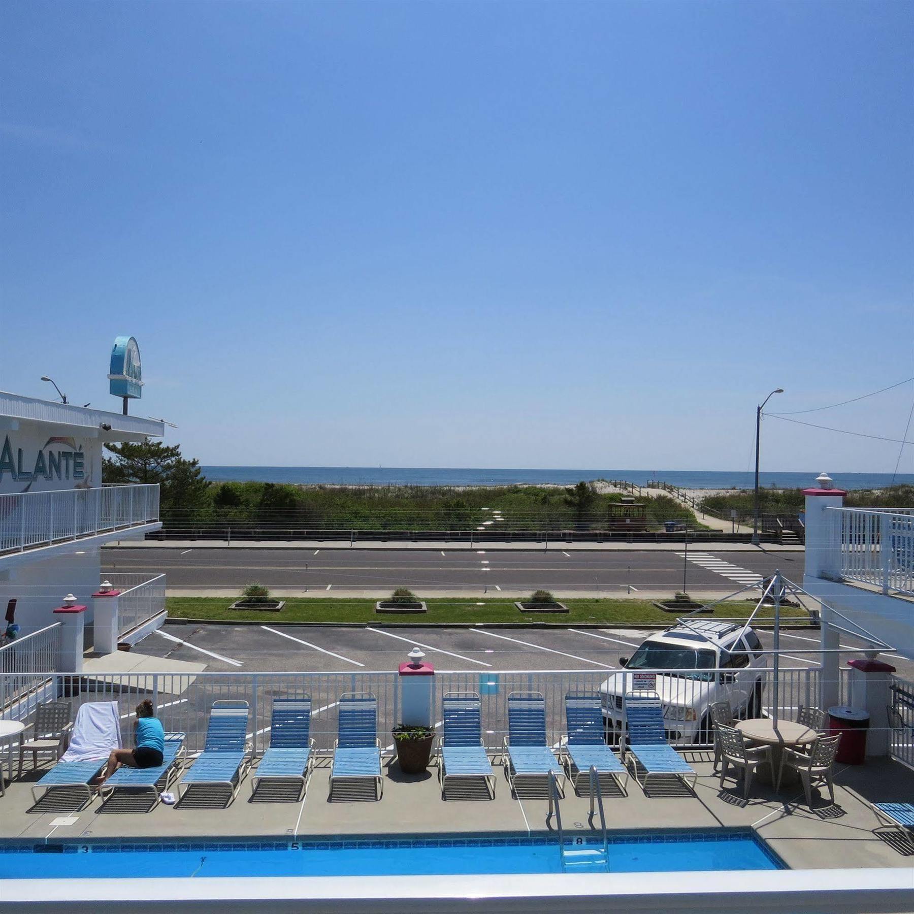 Alante Oceanfront Motor Hotel North Wildwood Kültér fotó